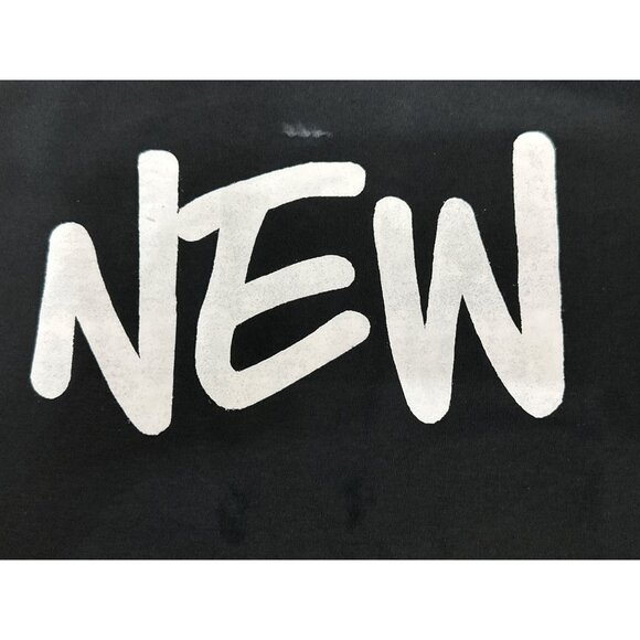 CCC New I.A.S.N Black Graphic Tee Shirt crew Neck All Cotton Large - Picture 2 of 5